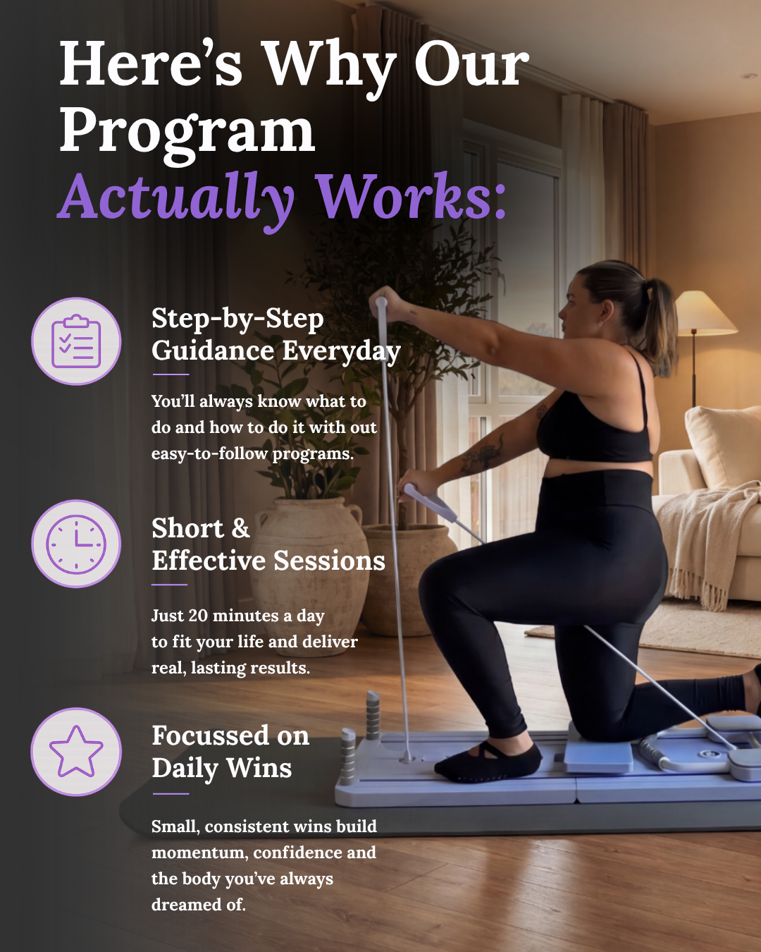 Reformer Pilates Set + App Kickstart
