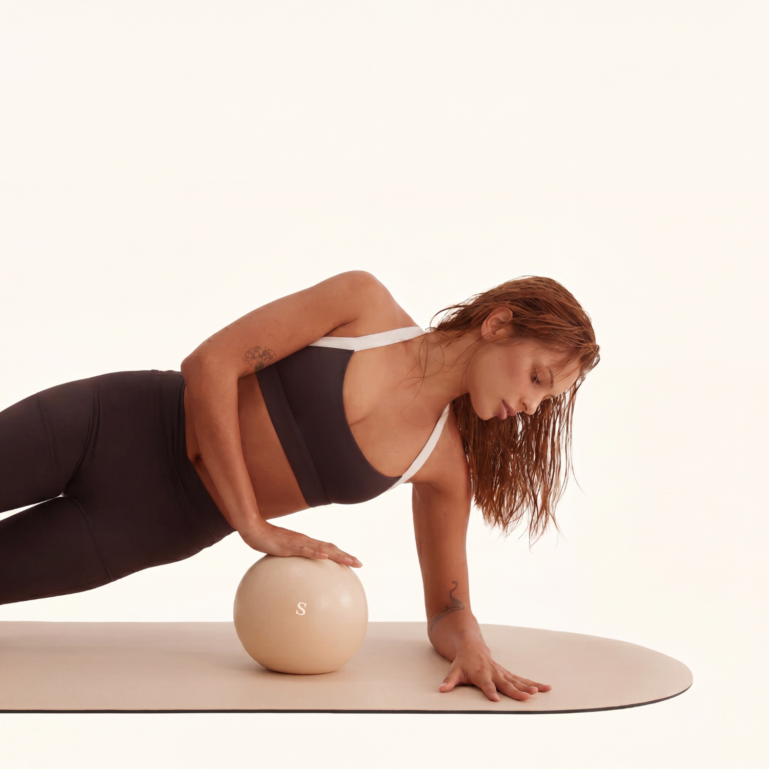 20-22cm Pilates Ball - Almond