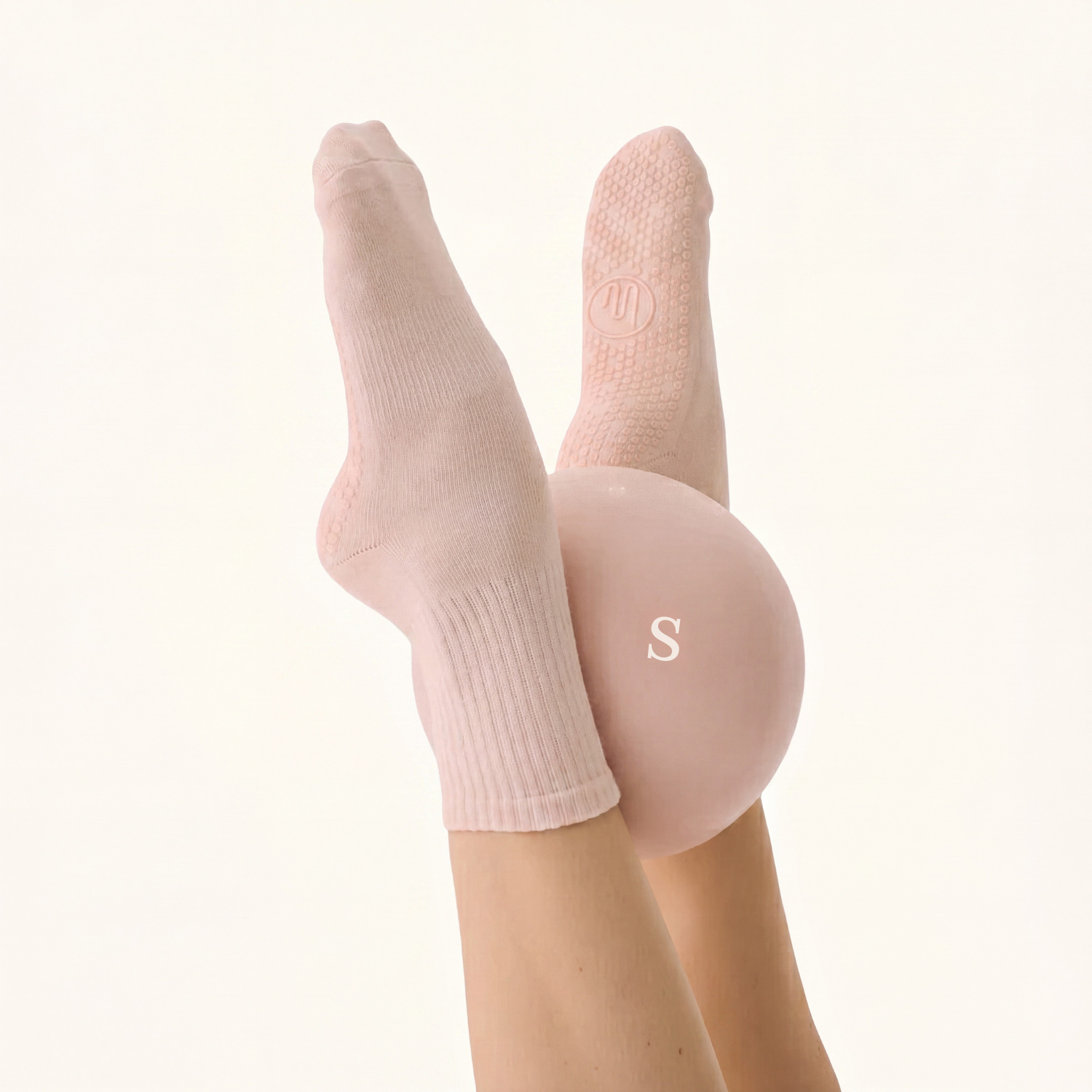20-22cm Pilates Ball - Soft Pink