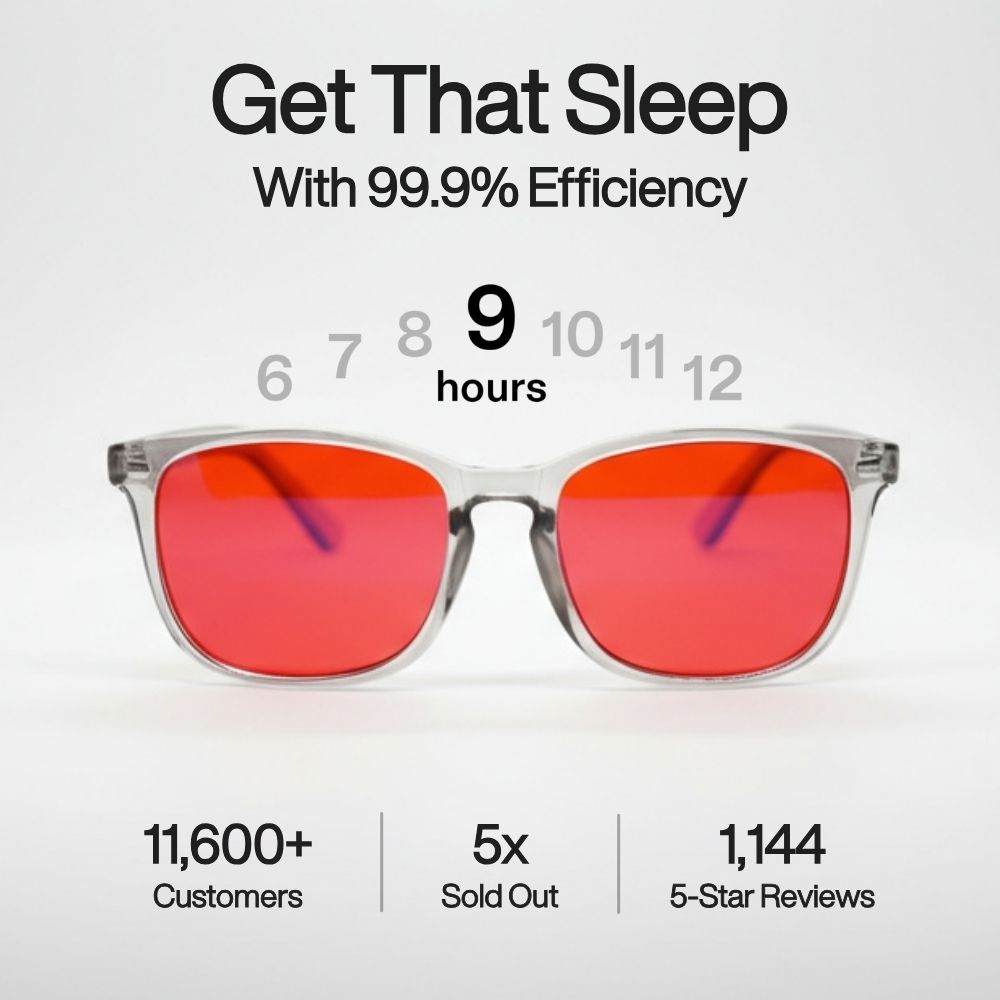 red lens blue light glasses